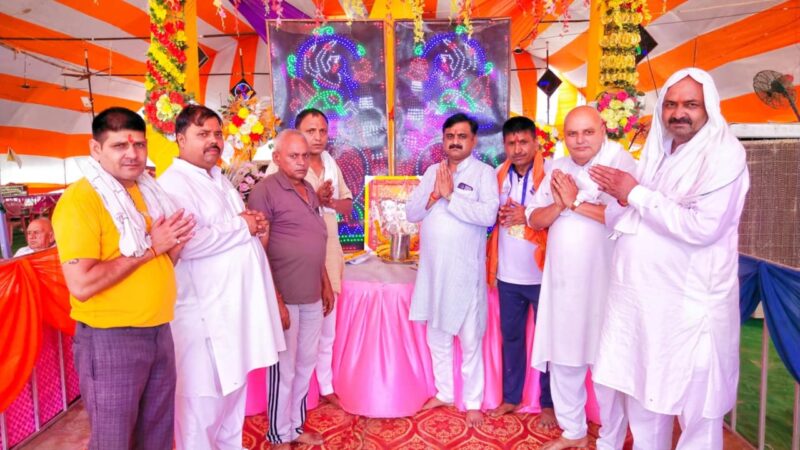 शिव बाबा कॉवड़ सेवा समिति के 20वें विशाल कावड़ शिविर का हुआ शुभारम्भ